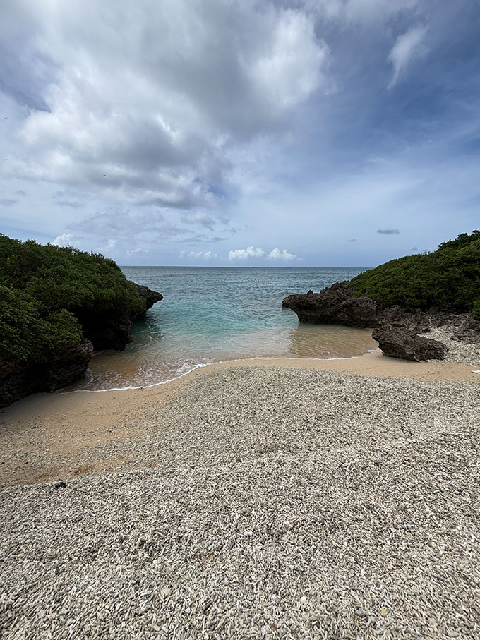 写真：波照間島の自然