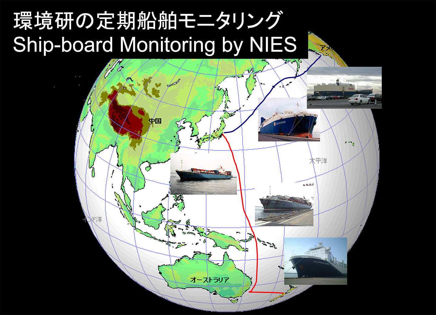 環境研の定期船舶モニタリング