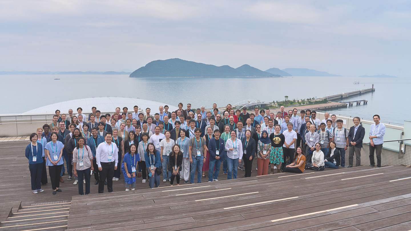 集合写真（国立環境研究所 広報室 成田正司氏 撮影）