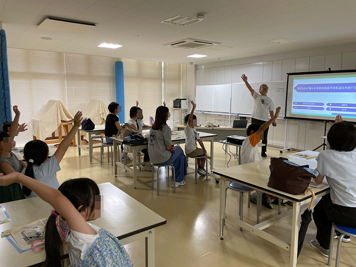 積極的にクイズにご参加いただきました。